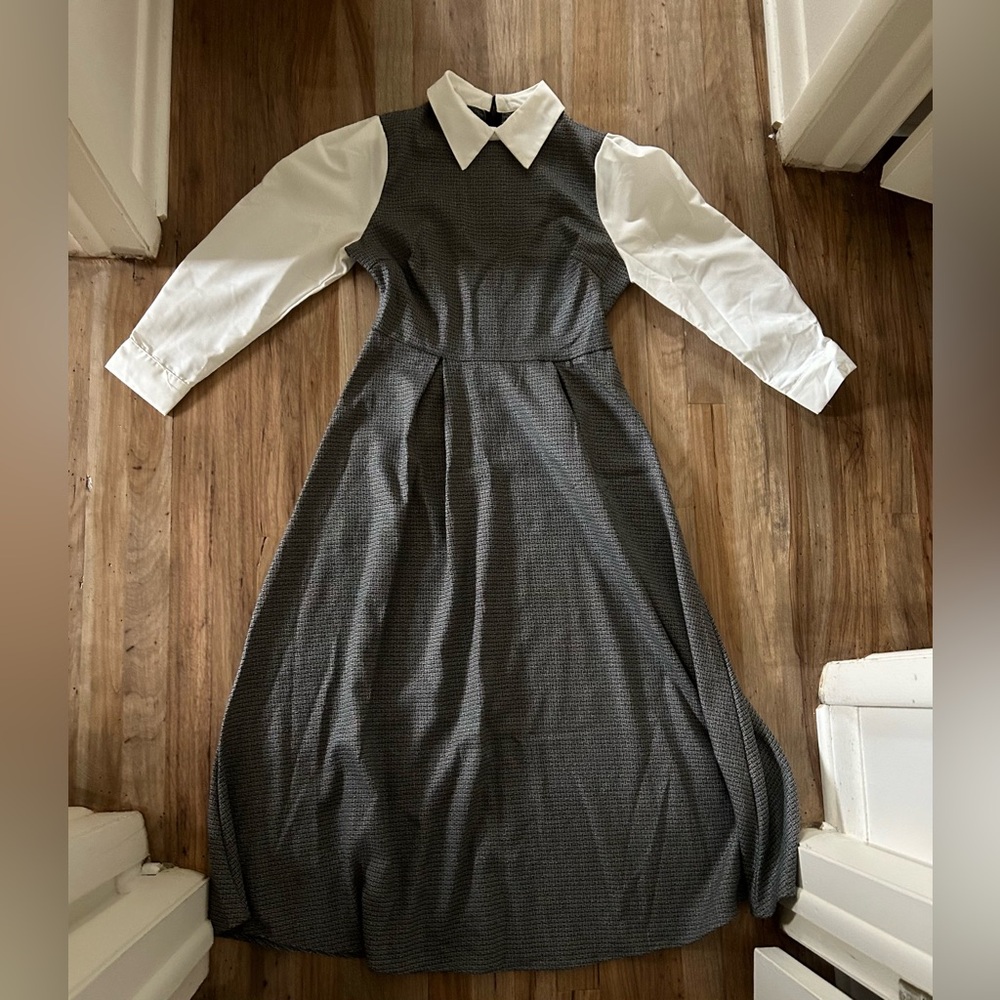 Collared Maxi Dress
